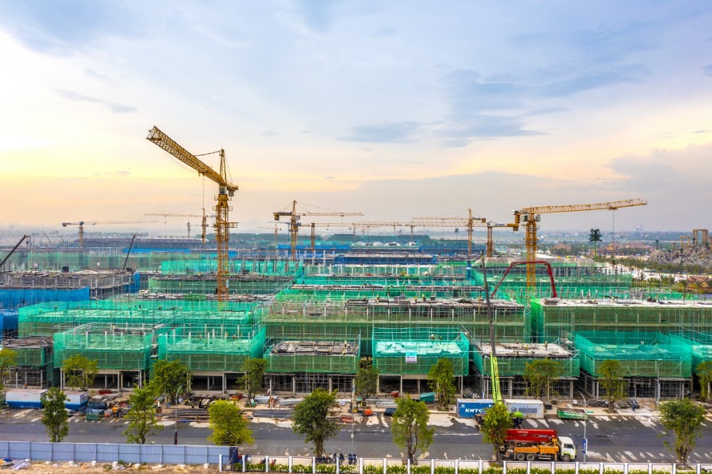 Hình hài khu đô thị đẳng cấp bậc nhất phía Đông Hà Nội Vinhomes Ocean Park 2 – The Empire đang hiện lên ngày càng rõ nét
