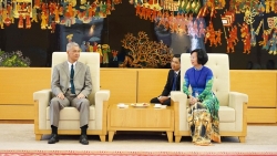 Đoàn đại biểu cấp cao thành phố Viêng Chăn thăm và làm việc tại Hà Nội