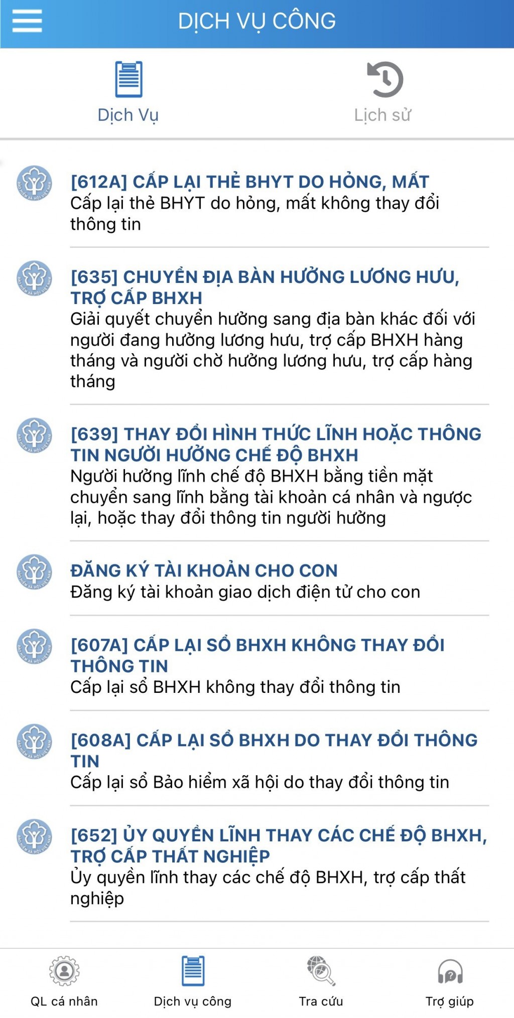 BHXH Việt Nam xếp thứ 3 trong các Bộ, ngành có cung cấp dịch vụ công