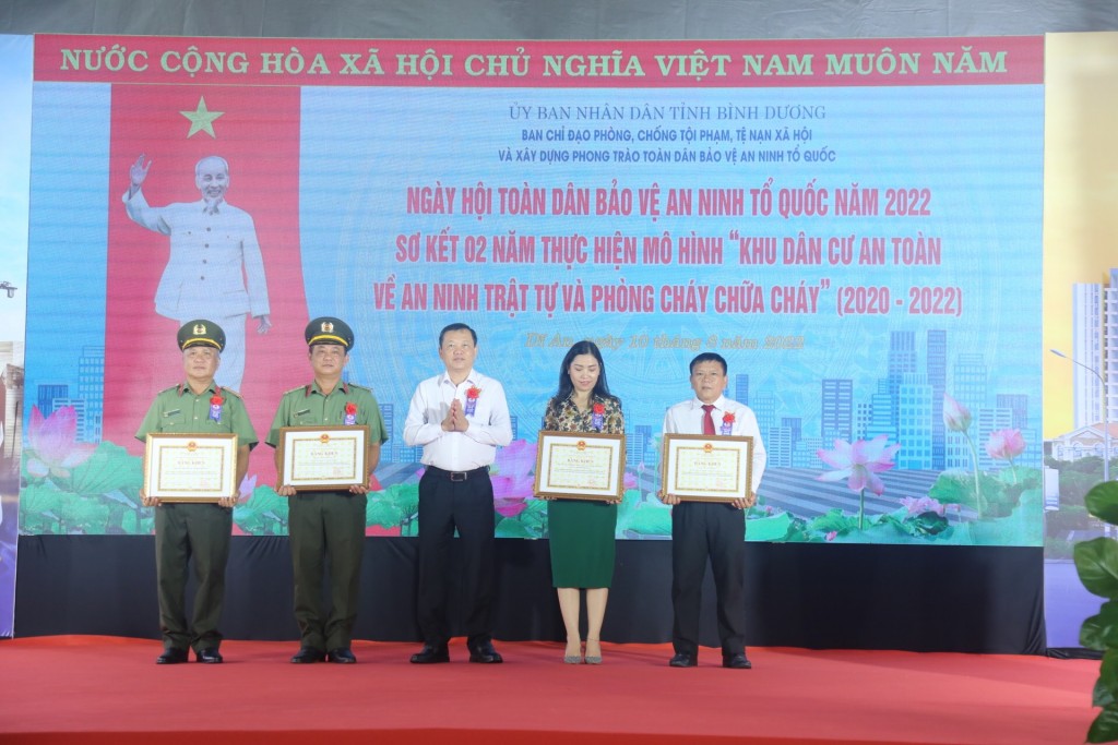 Bình Dương tổ chức Ngày hội Toàn dân bảo vệ an ninh Tổ quốc