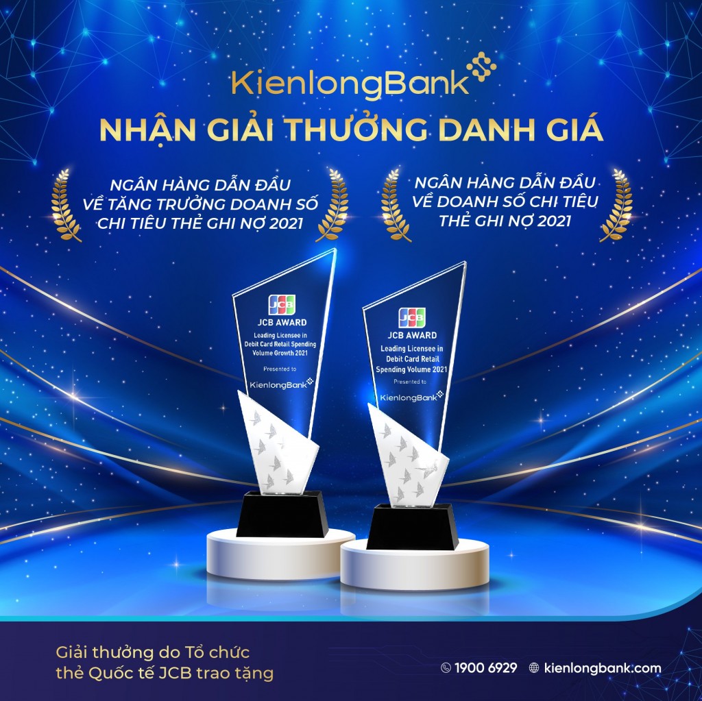 KienlongBank dẫn đầu về tăng trưởng doanh số chi tiêu Thẻ ghi nợ JCB