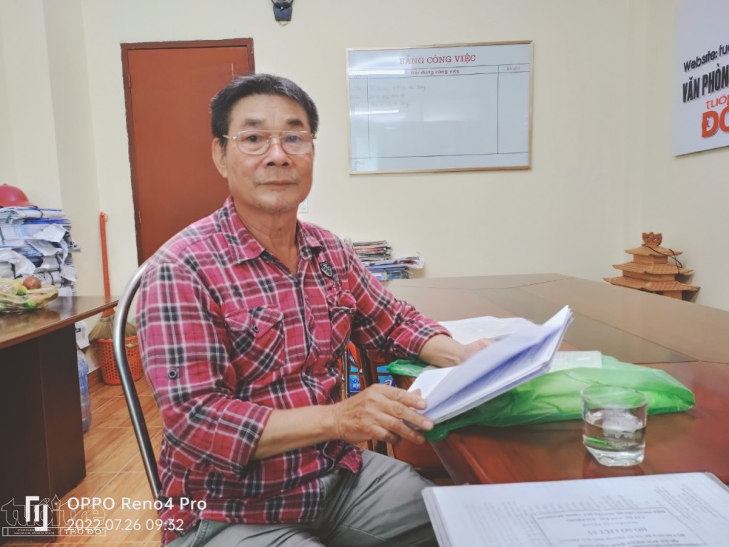 Ông Nguyễn Văn Công đến làm việc với Văn phòng đại diện Báo Tuổi trẻ Thủ đô tại Hải Phòng