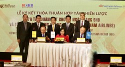 SHB, T&T Group hợp tác toàn diện với Vietnam Airlines và Đường sắt Việt Nam