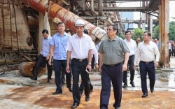 Thủ tướng Chính phủ thị sát dự án cải tạo, mở rộng Nhà máy sản xuất đạm Hà Bắc