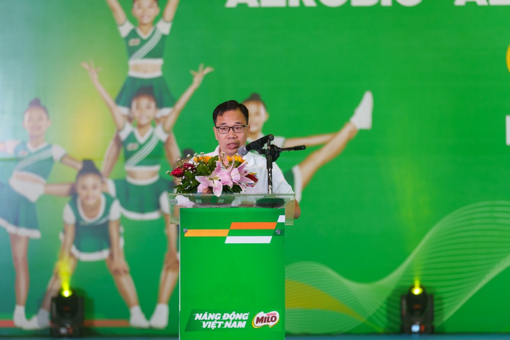Ông Trịnh Duy Trọng, Trưởng phòng Chính trị Tư tưởng, Sở Giáo dục _ Đào tạo TP. Hồ Chí Minh đại diện Ban tổ chức phát biểu tại lễ khai mạc Ông Trịnh Duy Trọng, Trưởng phòng Chính trị Tư tưởng, Sở Giáo dục _ Đào tạo TP. Hồ Chí Minh đại diện Ban tổ chức phát biểu tại lễ khai mạc