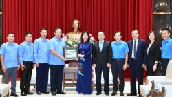 Tăng cường hợp tác, trao đổi kinh nghiệm hoạt động công đoàn giữa Hà Nội - Viêng Chăn