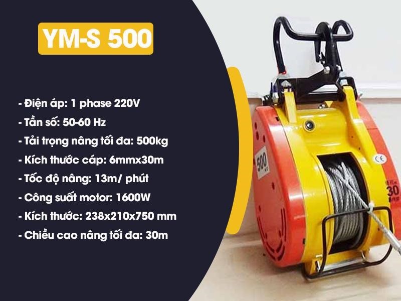 Gợi ý địa chỉ cung cấp máy tời điện tốt trên toàn quốc