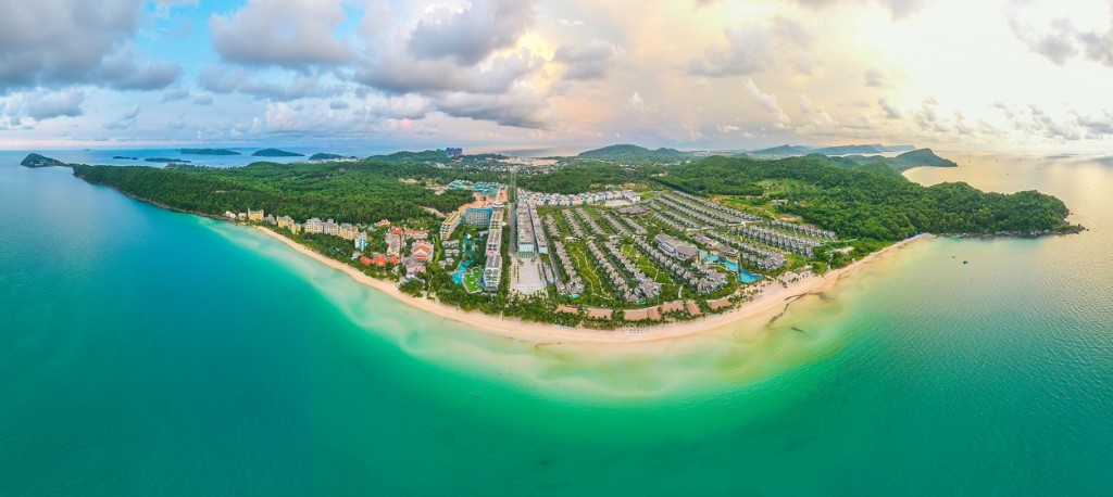 Hệ sinh thái quy mô của Sun Group tại Bãi Kem, Phú Quốc. Ảnh Sun Property