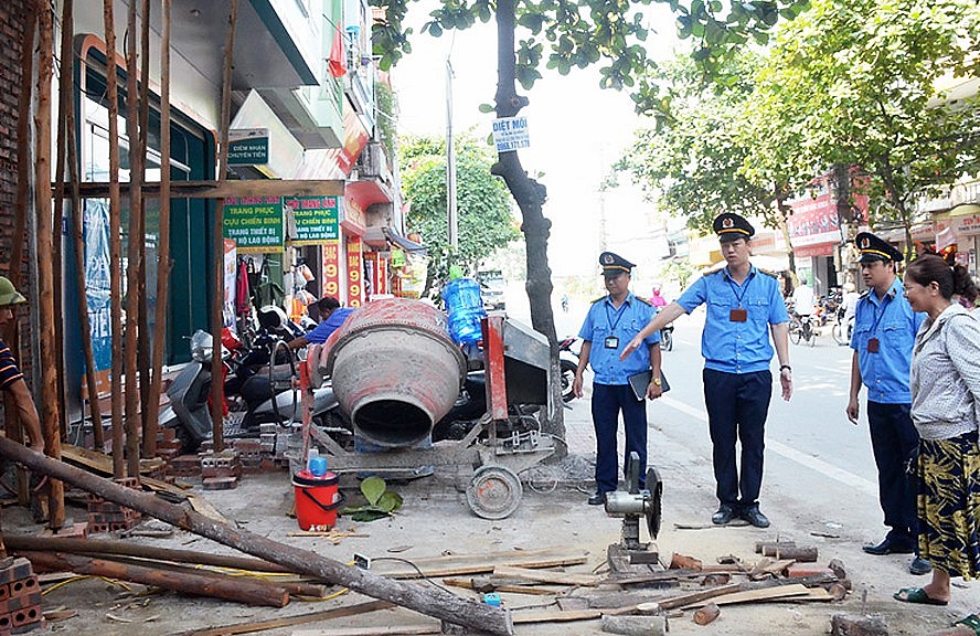 Hà Nội: Tăng cường hiệu quả quản lý Nhà nước về quản lý đô thị và trật tự xây dựng