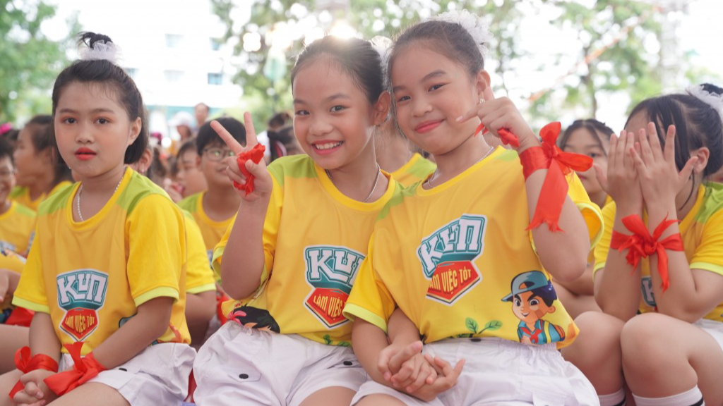 Hơn 5 triệu thiếu nhi Việt Nam tham gia “Học tập tốt, rèn luyện chăm”