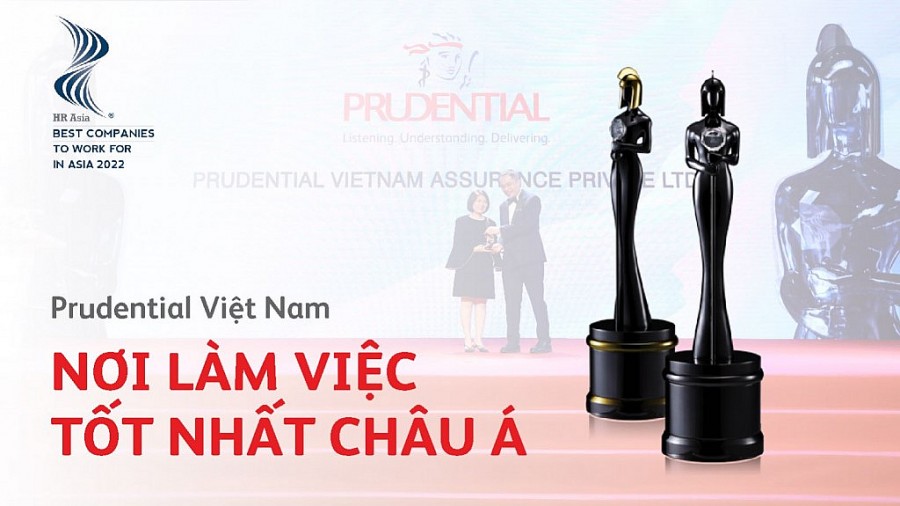 Công ty TNHH Bảo hiểm Nhân thọ Prudential Việt Nam (Prudential) vừa được vinh danh với hai giải thưởng “Công ty bảo hiểm nhân thọ quốc tế của năm” và “Sáng kiến ESG của năm” tại Insurance Asia Awards 2022