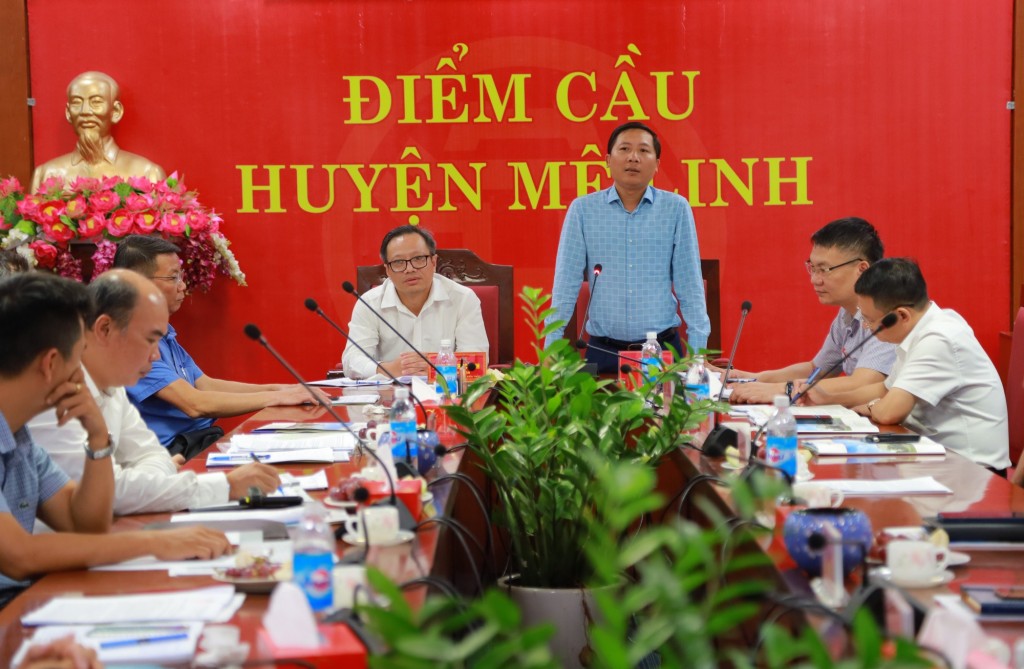 Phát triển huyện Mê Linh trở thành trung tâm trung chuyển hàng hóa của miền Bắc
