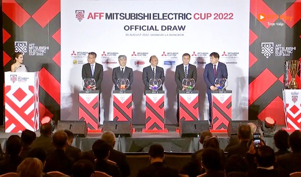 Lễ bốc thăm AFF Cup 2022