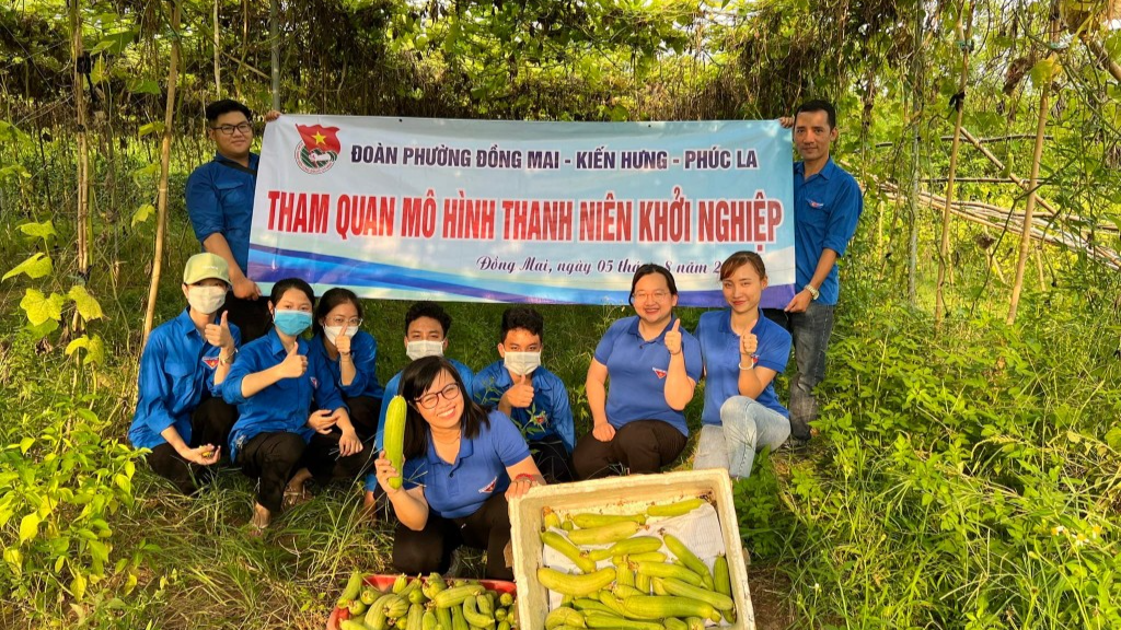 Đoàn Thanh niên các phường kết nối tiêu thụ sản phẩm