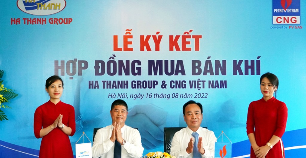  CNG Việt Nam và Hà Thanh Group ký kết Hợp đồng nhằm cung cấp CNG cho nhà máy gạch men Hà Thanh tại tỉnh Đồng Tháp