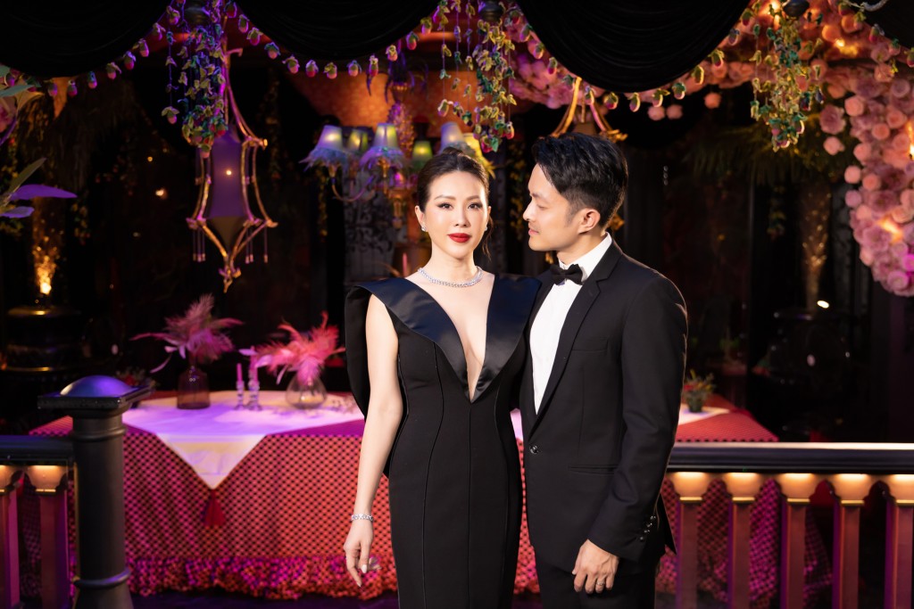 Hoa hậu Thu Hoài và chồng - doanh nhân Trí Tống
