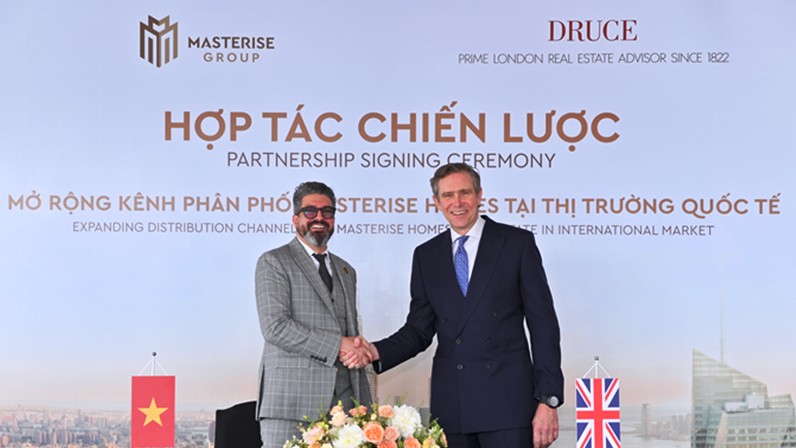 Druce trở thành đối tác “xuất khẩu” bất động sản Việt - Masterise Homes
