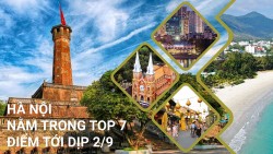 Hà Nội nằm trong top 7 điểm tới dịp 2/9