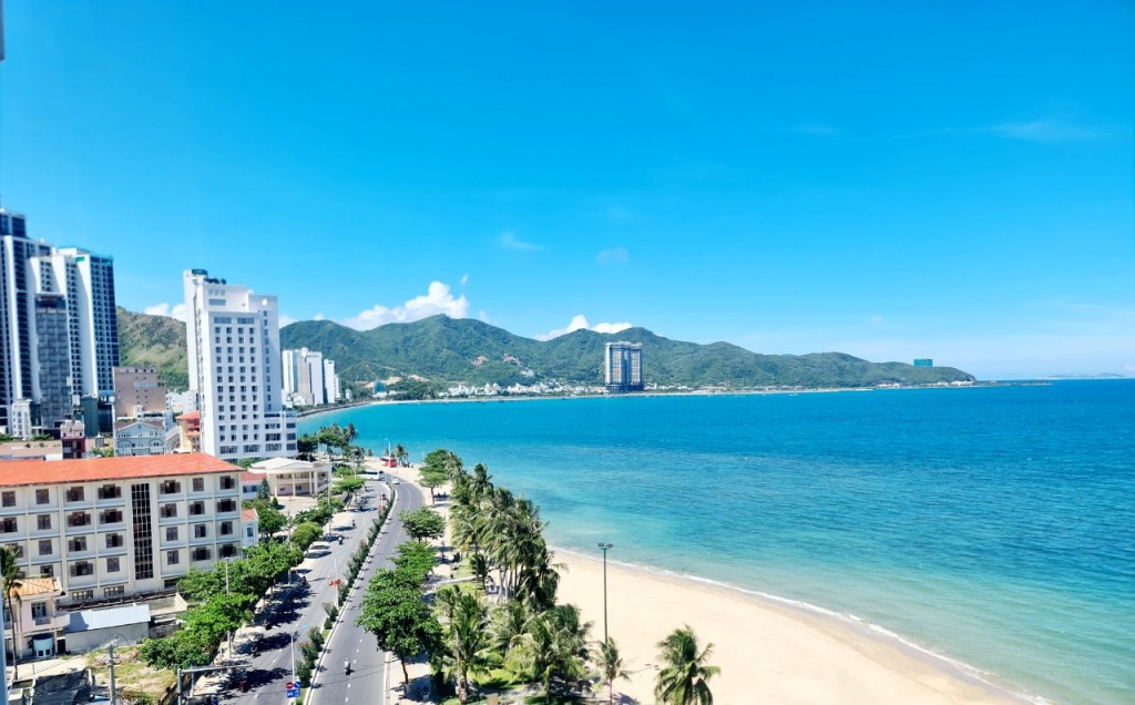 Một góc  biển Tp. Nha Trang