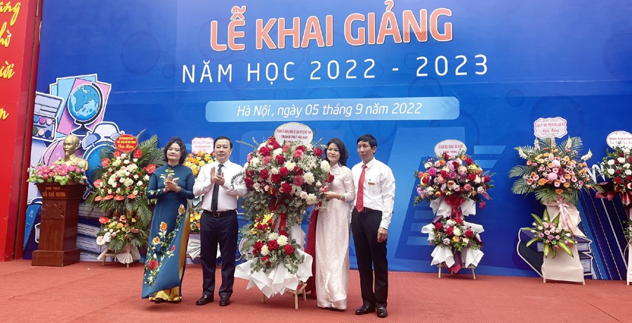 Học sinh Thủ đô hân hoan trong ngày khai giảng năm học mới