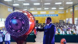 Bí thư Tỉnh ủy Quảng Nam dự lễ khai giảng tại trường Phổ thông Dân tộc nội trú tỉnh