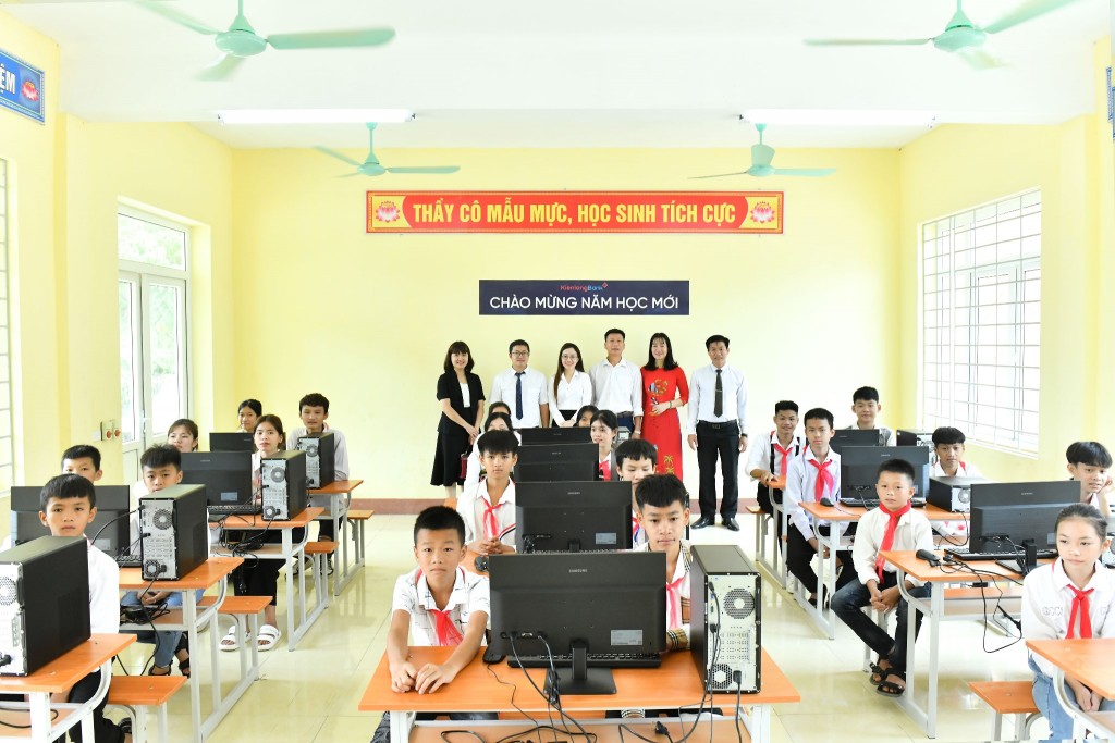 KienlongBank hỗ trợ vùng sâu, vùng xa các hoạt động giáo dục và số hóa nông thôn