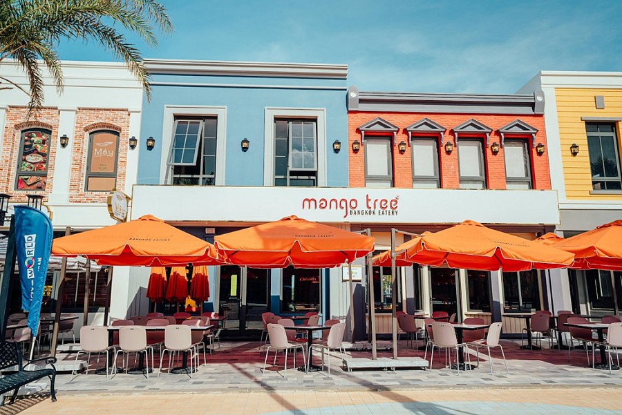 Nhà hàng Mango Tree Bangkok Eatery Hồ Tràm có vị trí lý tưởng khi nằm trong một khu tổ hợp du lịch, nghỉ dưỡng, giải trí gần  