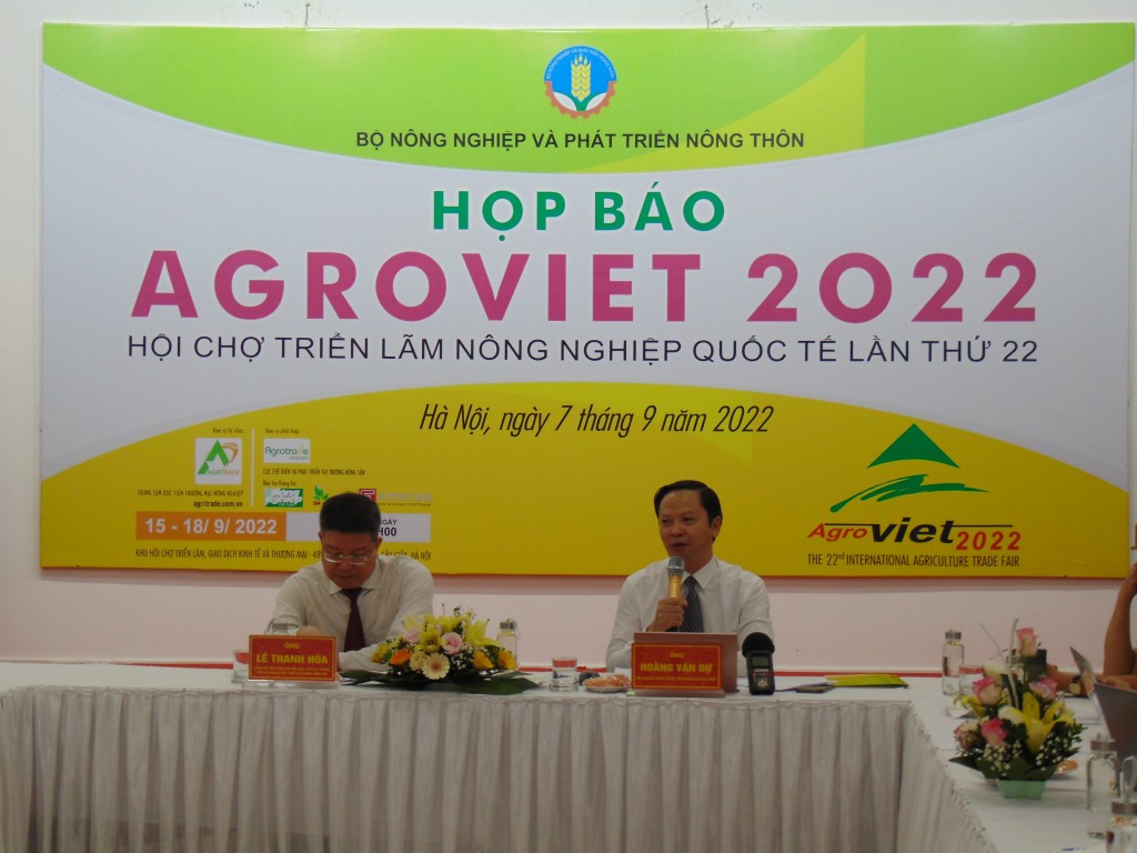 Nhiều sản phẩm nông sản quốc tế góp mặt tại AgroViet 2022