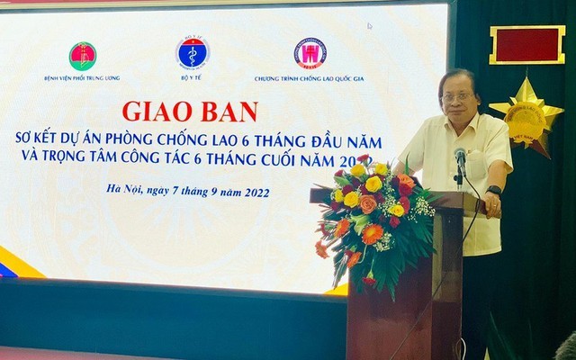 PGS.TS Nguyễn Viết Nhung - Giám đốc Bệnh viện Phổi Trung ương, Chủ nhiệm Chương trình chống Lao quốc gia 