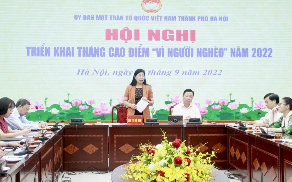 Hà Nội: Tạo phong trào chăm lo cho người nghèo trên toàn địa bàn thành phố