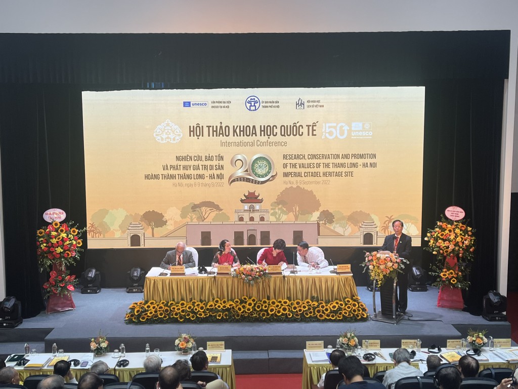 Trương Minh Tiến - Chủ tịch Hiệp hội UNESCO Hà Nội đề xuất ý kiến phục dựng điện Kính Thiên