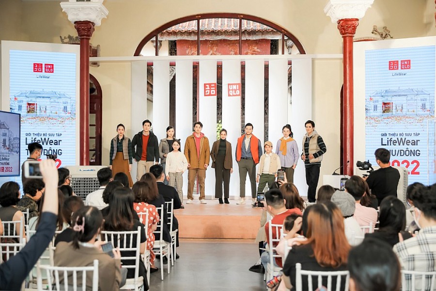 Những thiết kế mới nhất từ UNIQLO được giới thiệu trong một không gian mang đậm tính văn hoá - lịch sử của Thủ đô mang đến trải nghiệm ấn tượng cho tất cả khách mời