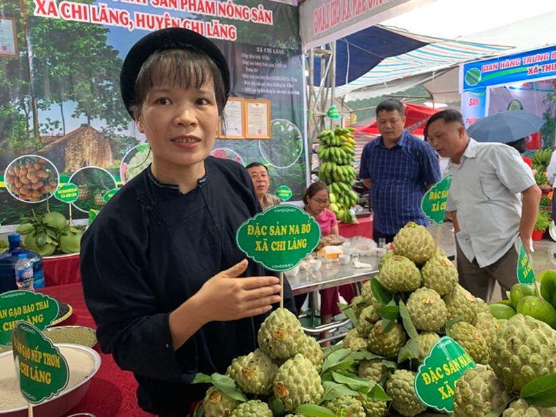 Khai mạc Hội chợ na Chi Lăng (Lạng Sơn): 3 quả na đặc biệt được bán đấu giá 159 triệu đồng