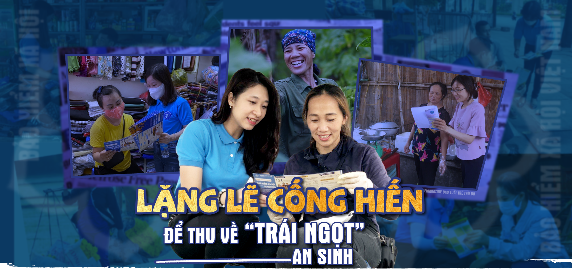 Lặng lẽ cống hiến Thu về trái ngọt an sinh