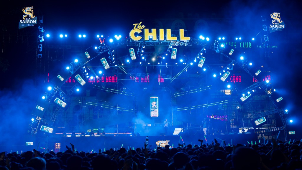 The Chill Fest do bia Saigon Chill tổ chức với sự góp mặt của dàn line-up vô cùng chất lượng