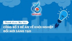 Thành đoàn Hà Nội công bố 5 đề án về khởi nghiệp đổi mới sáng tạo