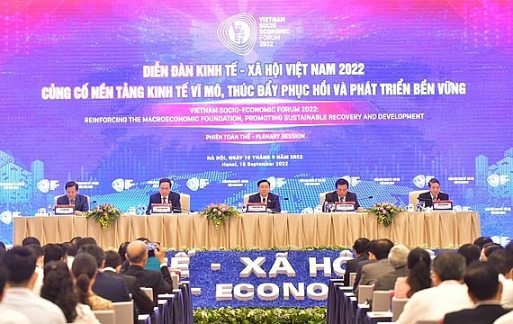 Quang cảnh phiên tọa đàm chiều 18-9