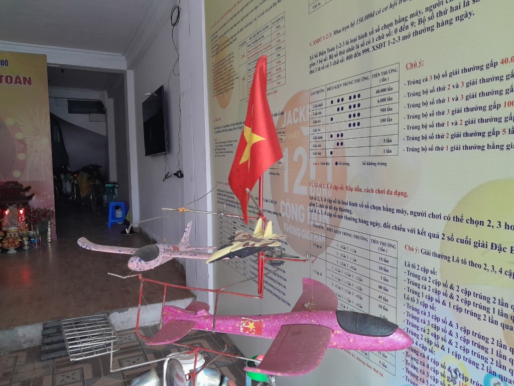 Máy bay và cờ Việt Nam mang ý nghĩa khẳng định chủ quyền vùng trời của Tổ quốc