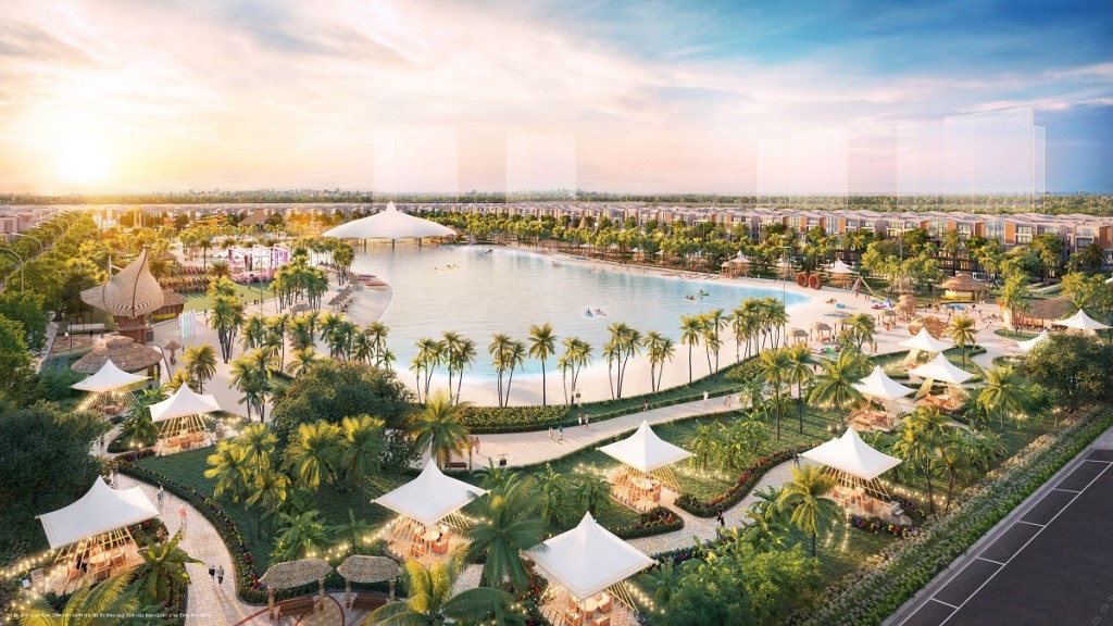 Một góc không gian tiện ích đẳng cấp, độc đáo của dự án Vinhomes Ocean Park 3 - The Crown