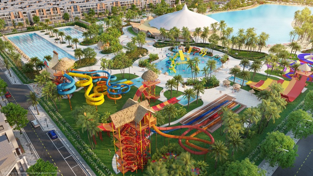 Vịnh biển kỳ quan 4 mùa quy mô hàng đầu châu Á – tiện ích điểm nhấn của dự án Vinhomes Ocean Park 3 - The Crown