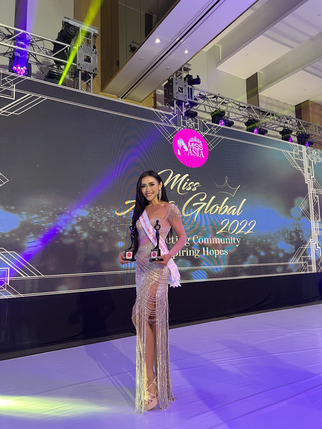 Thanh Nhi đạt danh hiệu Hoa hậu Thời trang châu Á Toàn cầu 2022