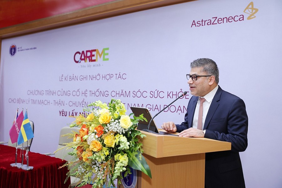 1.	Ông Nitin Kapoor, Chủ tịch kiêm Tổng Giám đốc, AstraZeneca Việt Nam và Các Thị trường Mới nổi Khu vực Châu Á