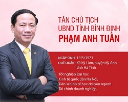 Chân dung tân Chủ tịch UBND tỉnh Bình Định - Phạm Anh Tuấn
