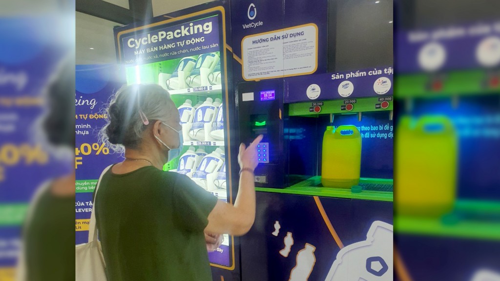 Máy bán dung dịch tự động CyclePacking nhận được sự hưởng ứng từ người tiêu dùng