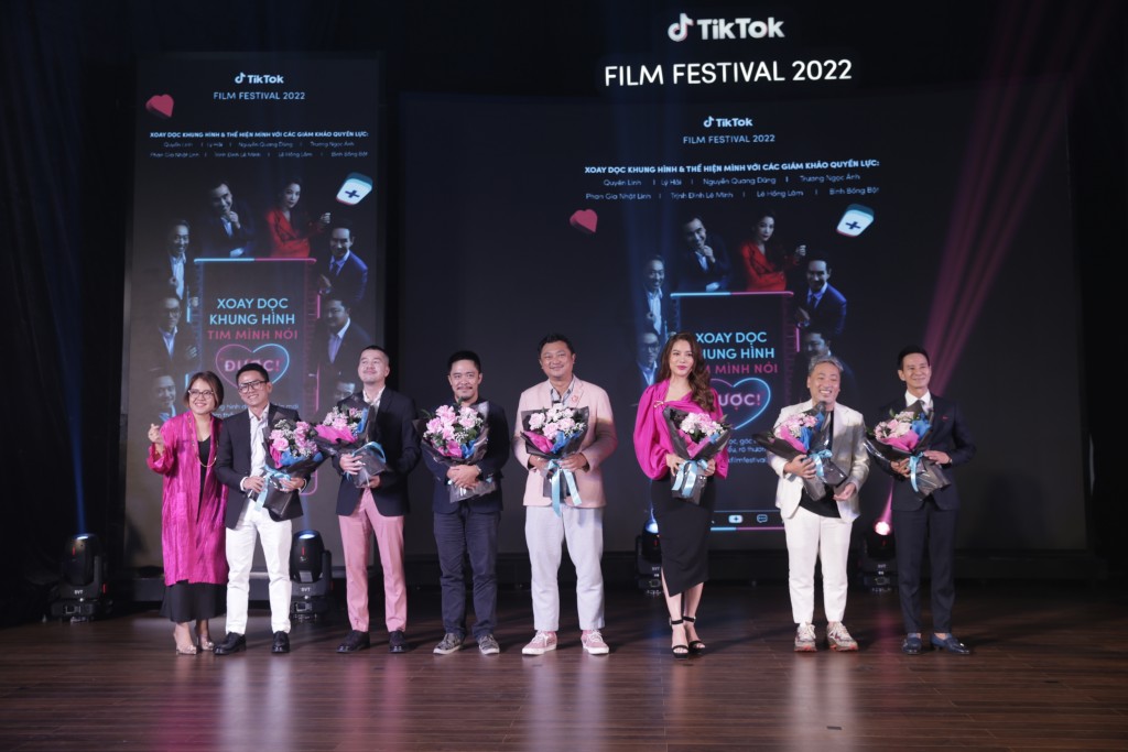 Các giám khảo cuộc thi TikTok Film Festival 2022