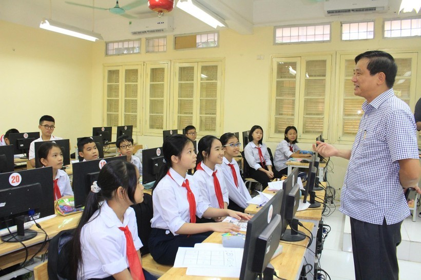 Sở GD&ĐT Hà Nội khảo sát việc thực hiện Chương trình Giáo dục phổ thông 2018