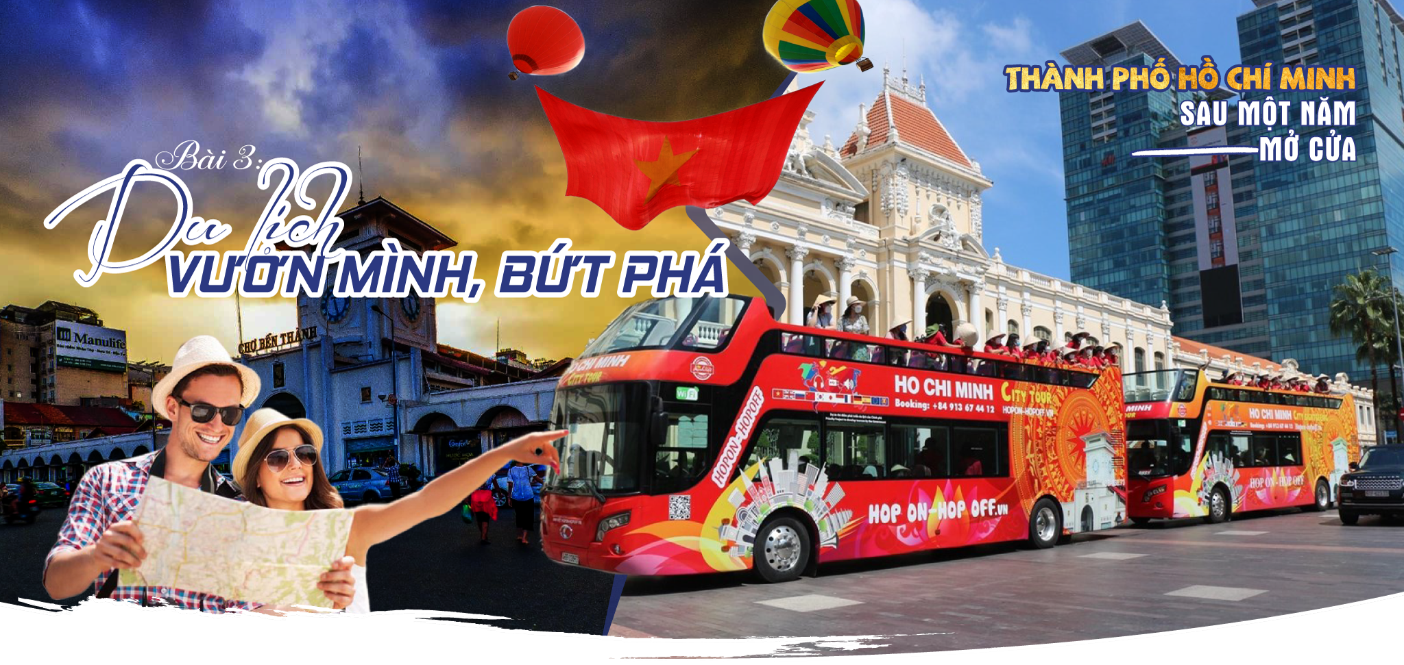 Bài 3: Du lịch vươn mình, bứt phá