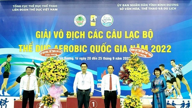 Khai mạc giải vô địch các Câu lạc bộ Thể dục Aerobic quốc gia năm 2022