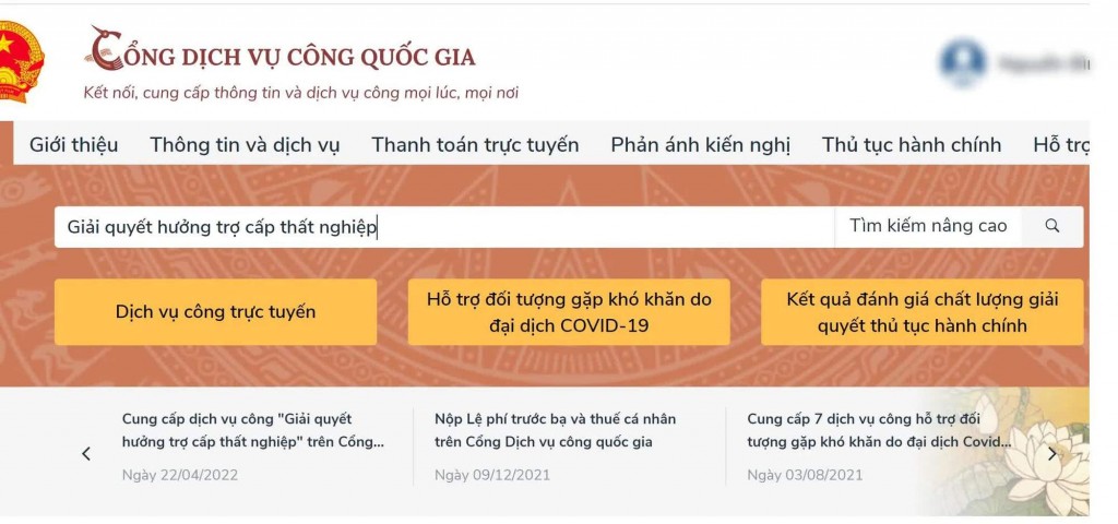 Nhiều thuận lợi khi làm thủ tục hưởng trợ cấp thất nghiệp online
