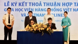 Vietnam Airlines và Học viện Hàng không Việt Nam ký kết thỏa thuận hợp tác giai đoạn 2022 - 2023